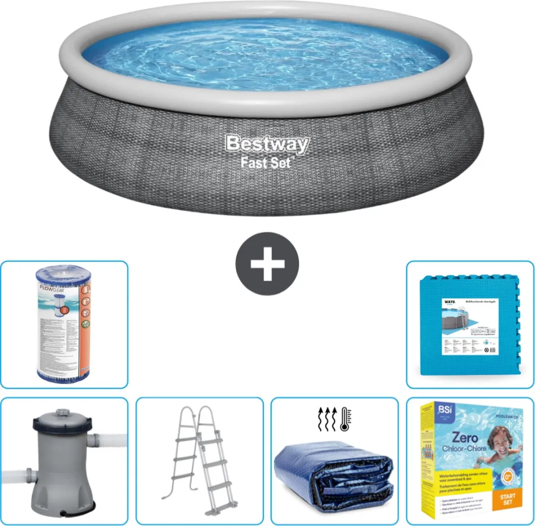 Bestway Fast Set Zwembad 457cm