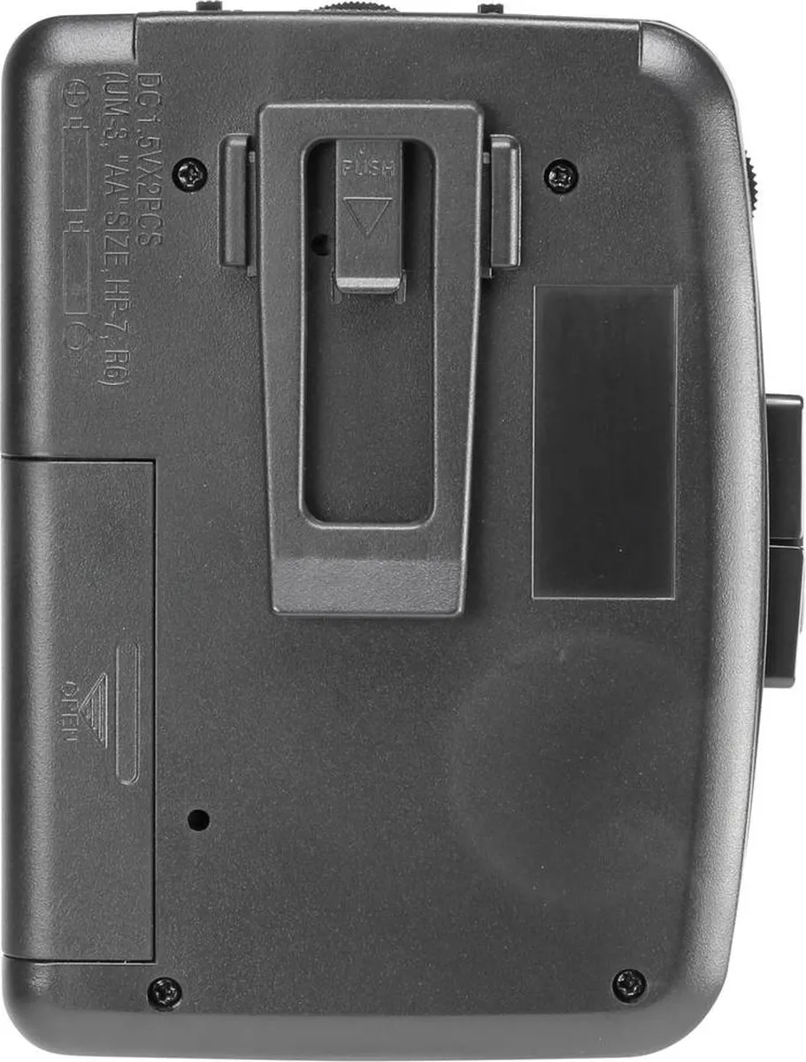 Renkforce RF-CP-150 Draagbare Cassettespeler - Zwart