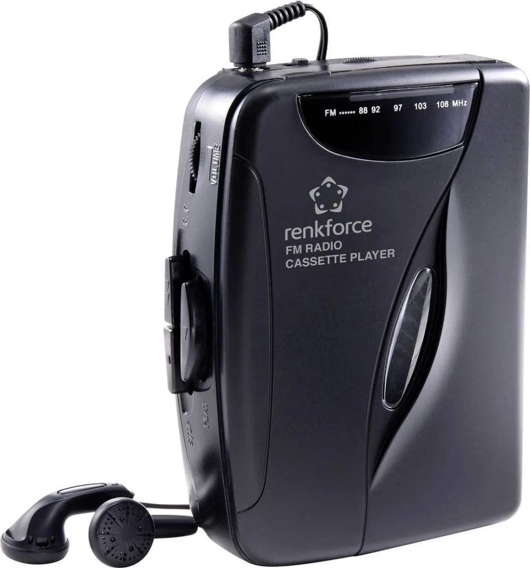 Renkforce RF-CP-150 Draagbare Cassettespeler