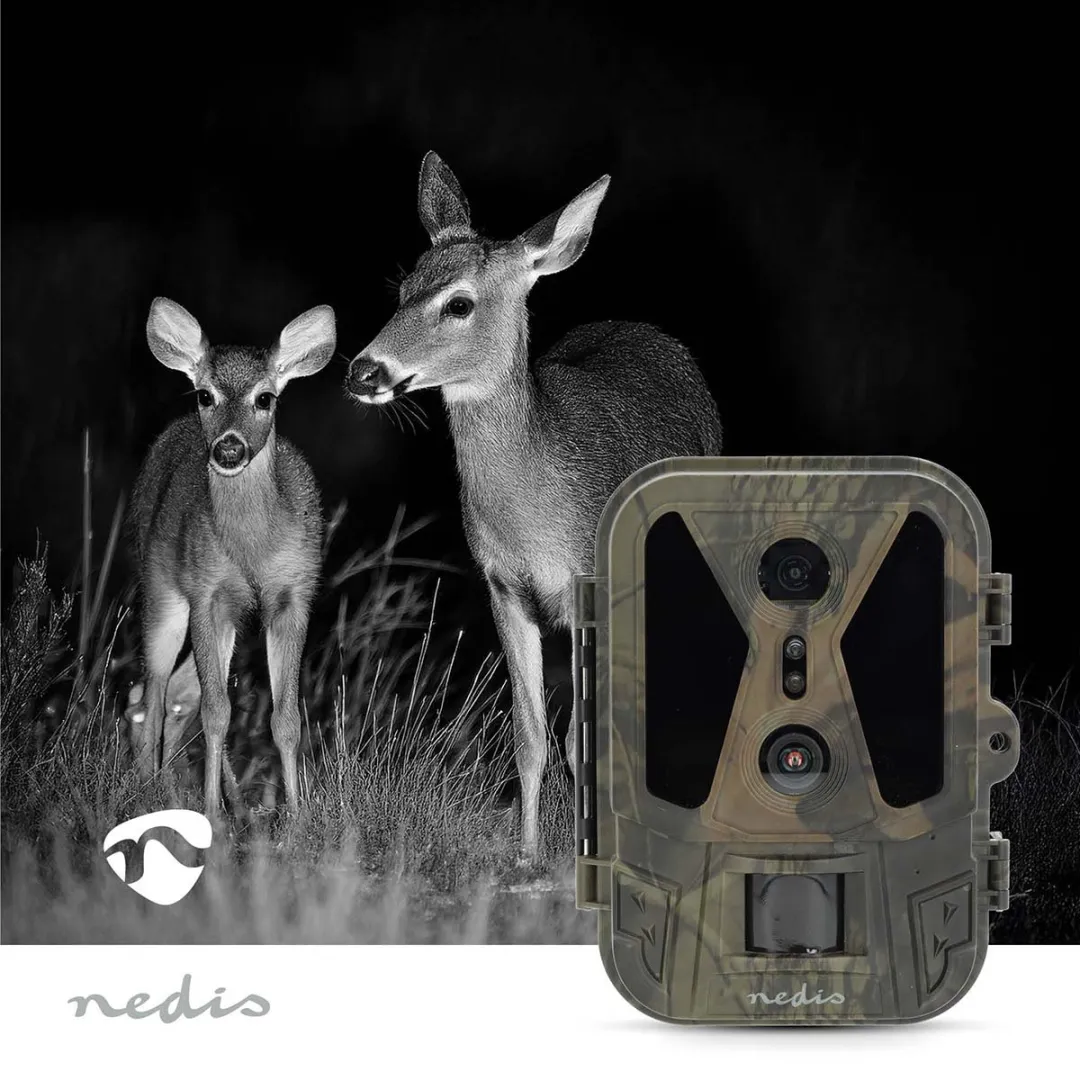 Nedis Wildcamera WCAM280GN 50MP - 4K Ultra HD - IP65 Groen