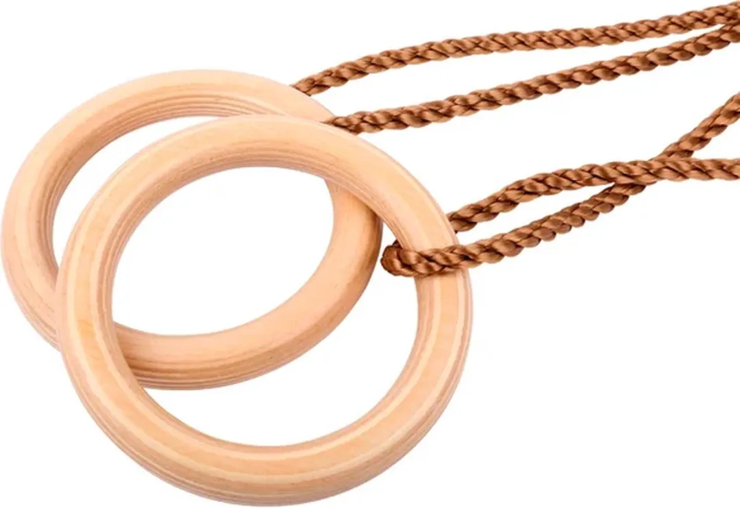 Small Foot Houten Gymnastiek Ringen - Naturel