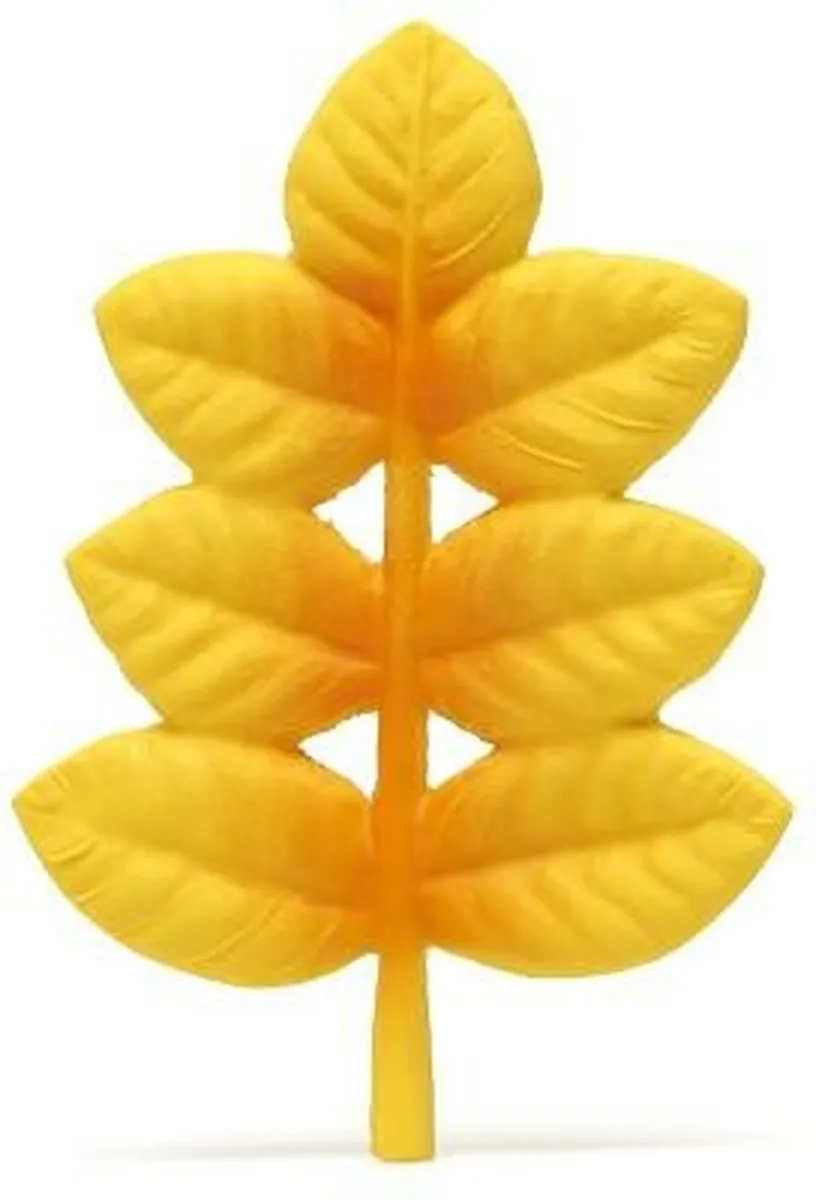 Lanco Rubberen Bijtspeeltje Gouden Blad