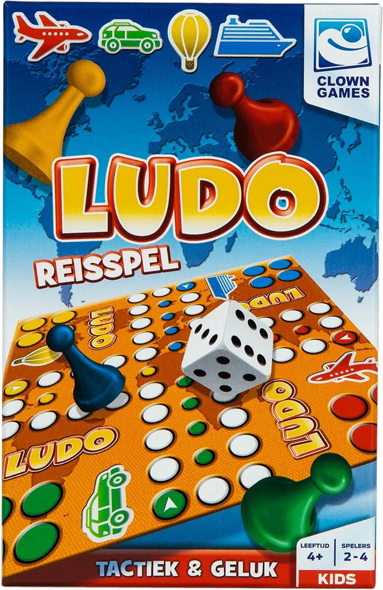 Clown Games Ludo - 2-4 Spelers