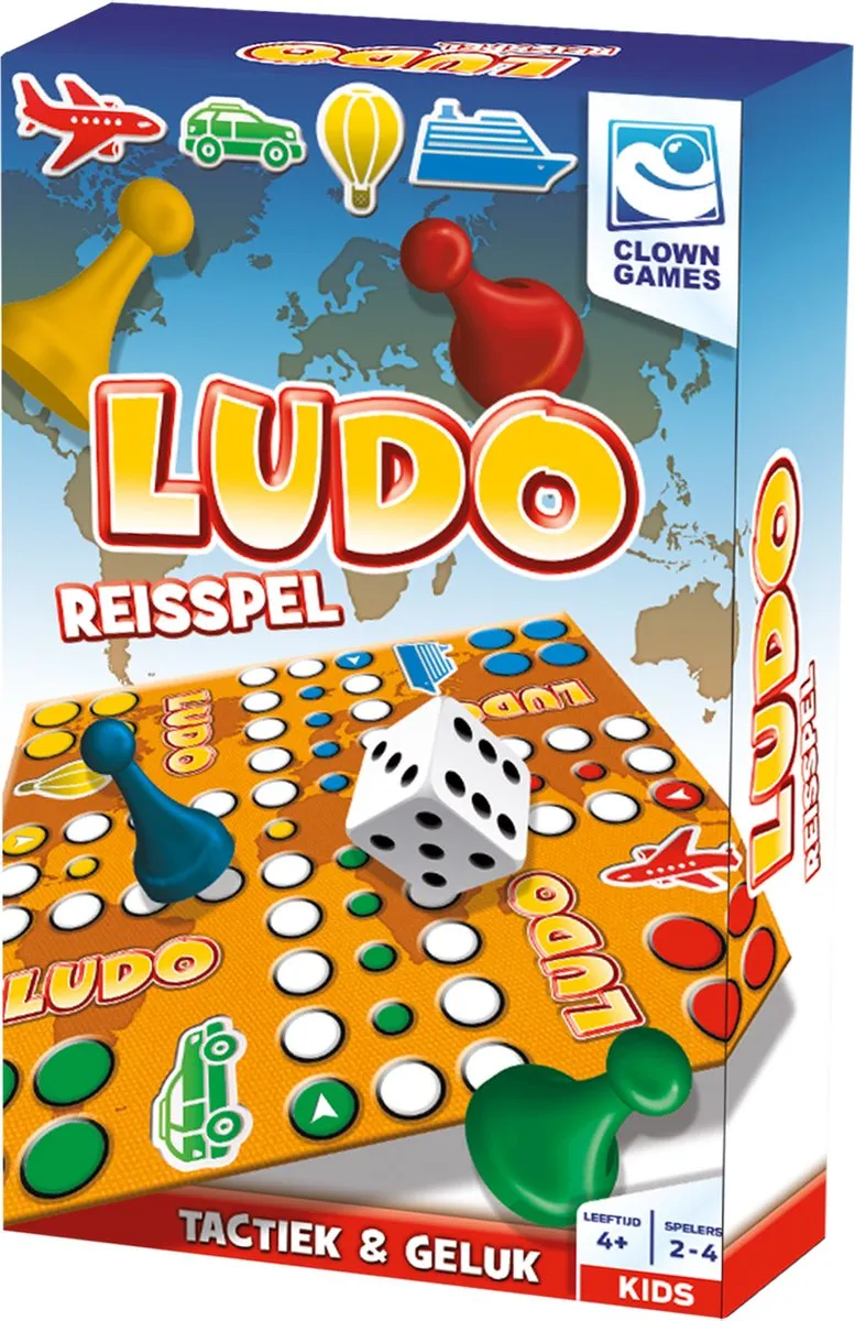Clown Games Ludo - 2-4 Spelers