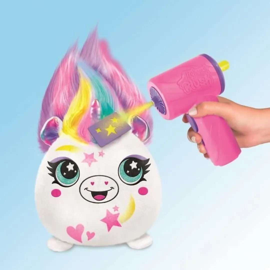 Canal Toys Airbrush Plush Squishy Hair'iffic - Meerkleurig