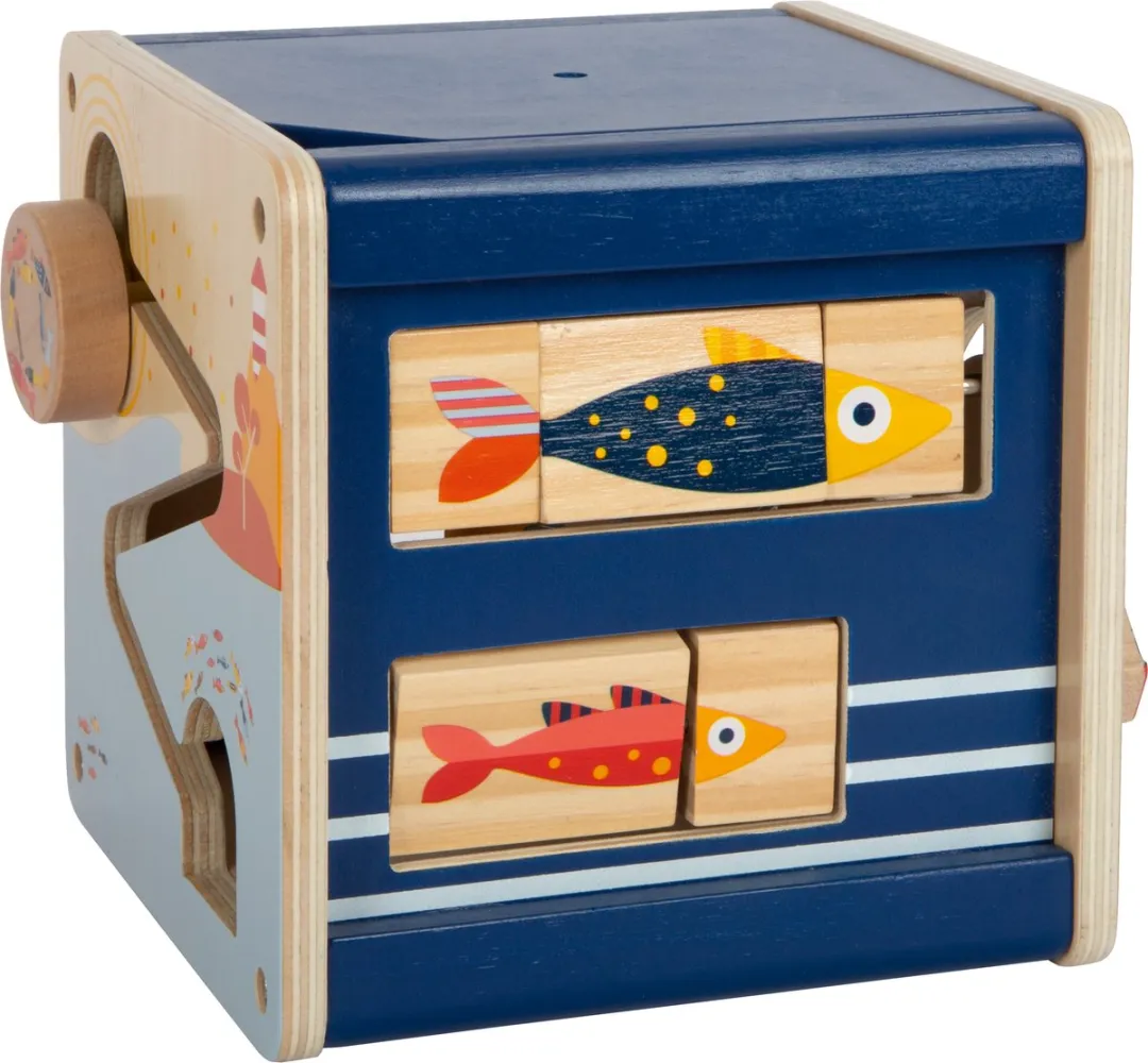 Small Foot Houten Activiteitenkubus Oceaan 12312 - Multicolor