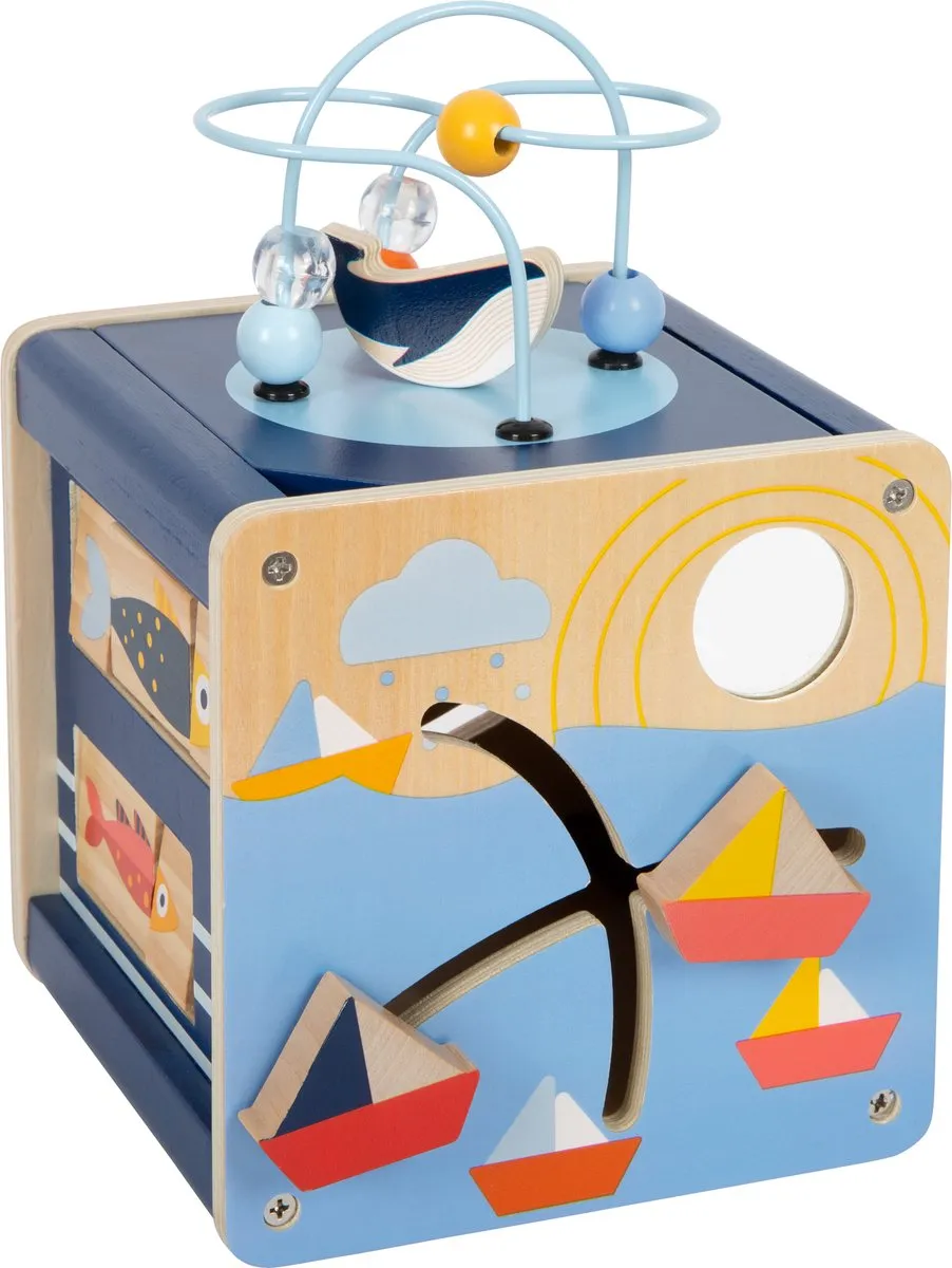 Small Foot Houten Activiteitenkubus Oceaan 12312 - Multicolor - afbeelding 6 van 6