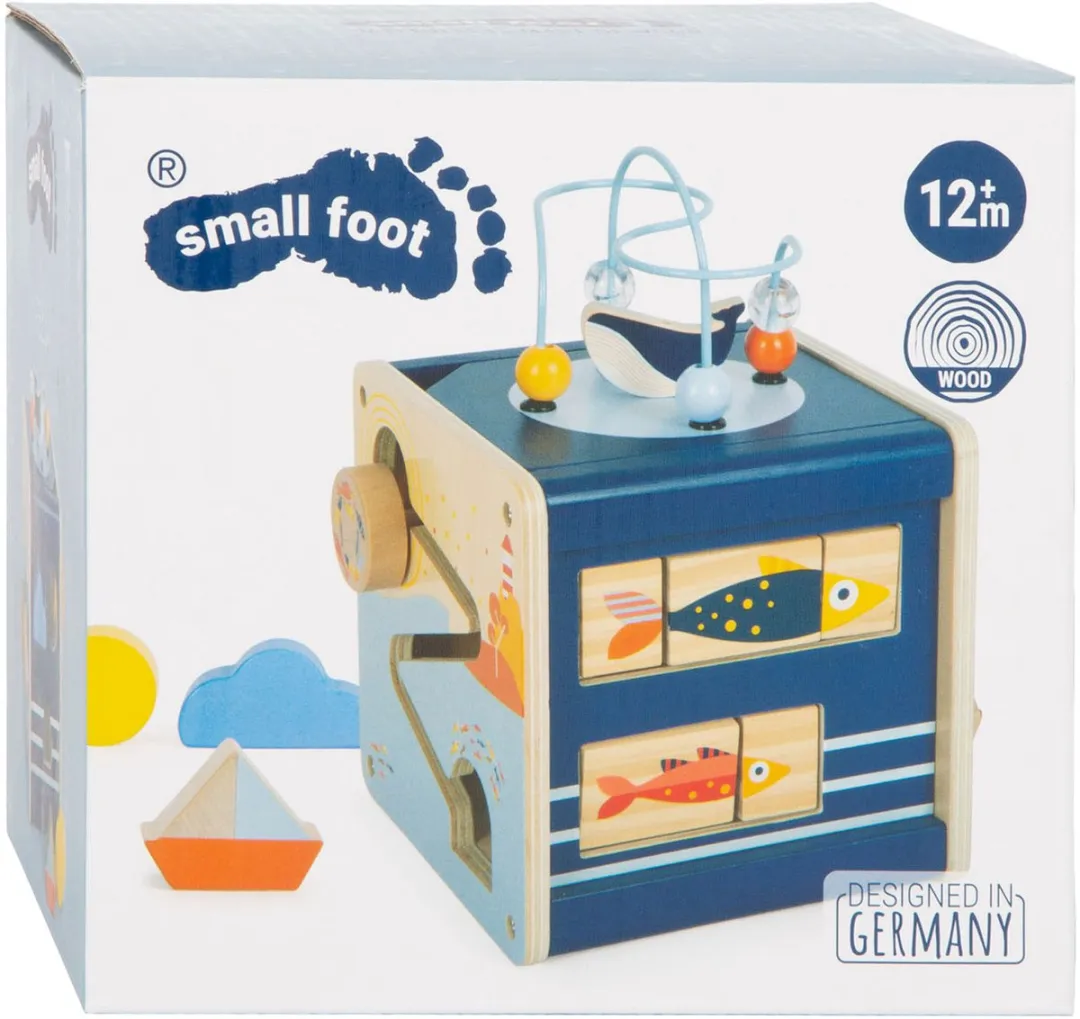 Small Foot Houten Activiteitenkubus Oceaan 12312 - Multicolor
