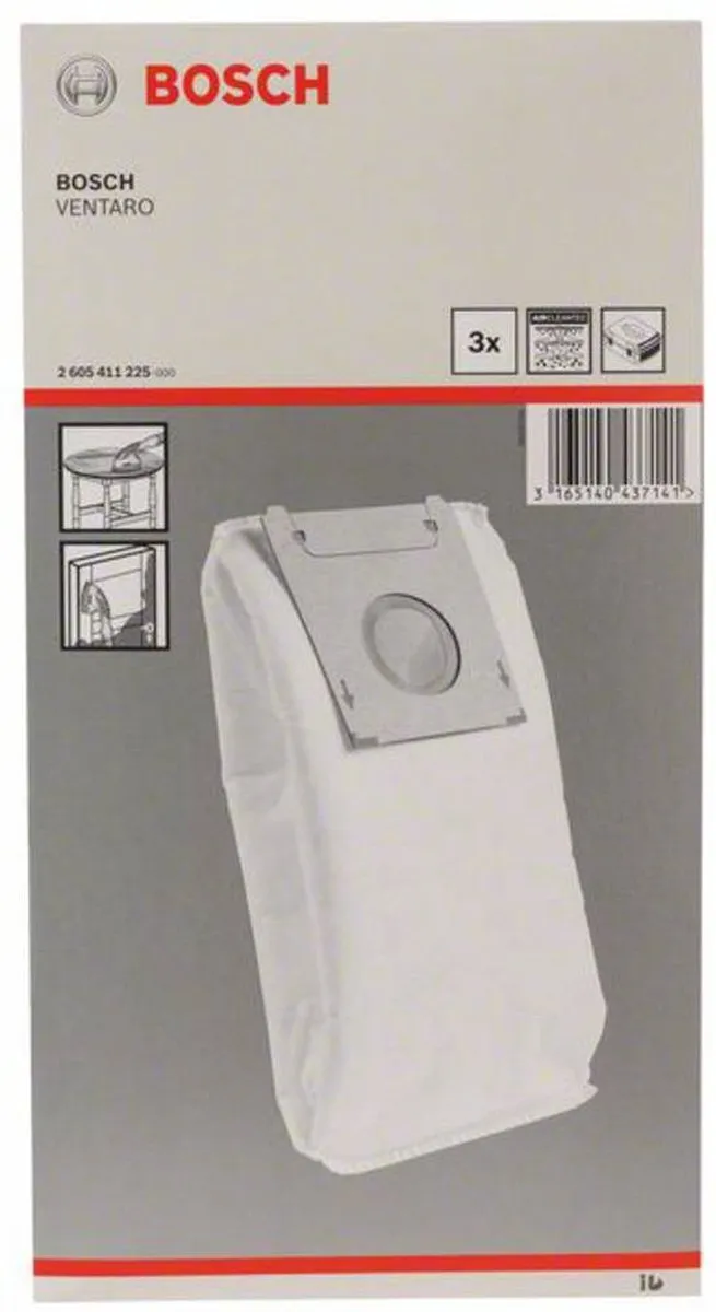 Bosch Ventaro Stofzakken - 3 Stuks
