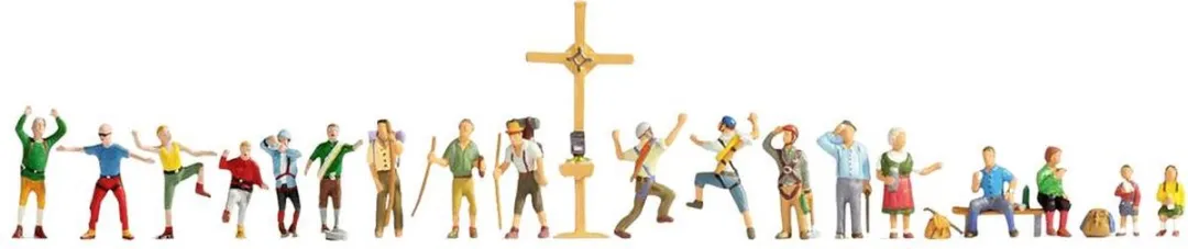 Noch H0 In de Bergen Figuren