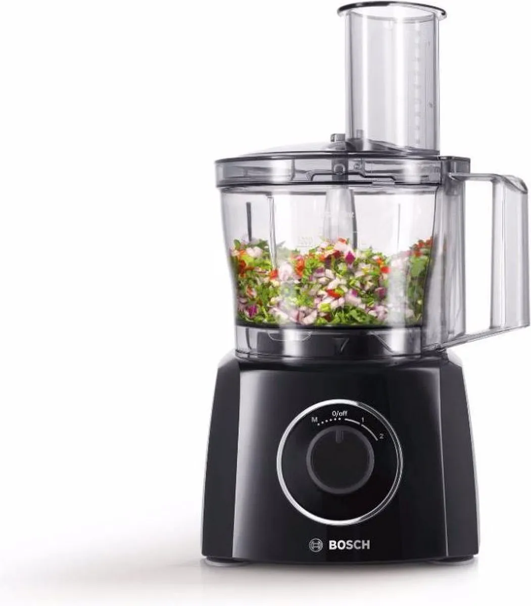 Bosch MCM3201B MultiTalent 3 Foodprocessor 800W - Zwart - afbeelding 6 van 6
