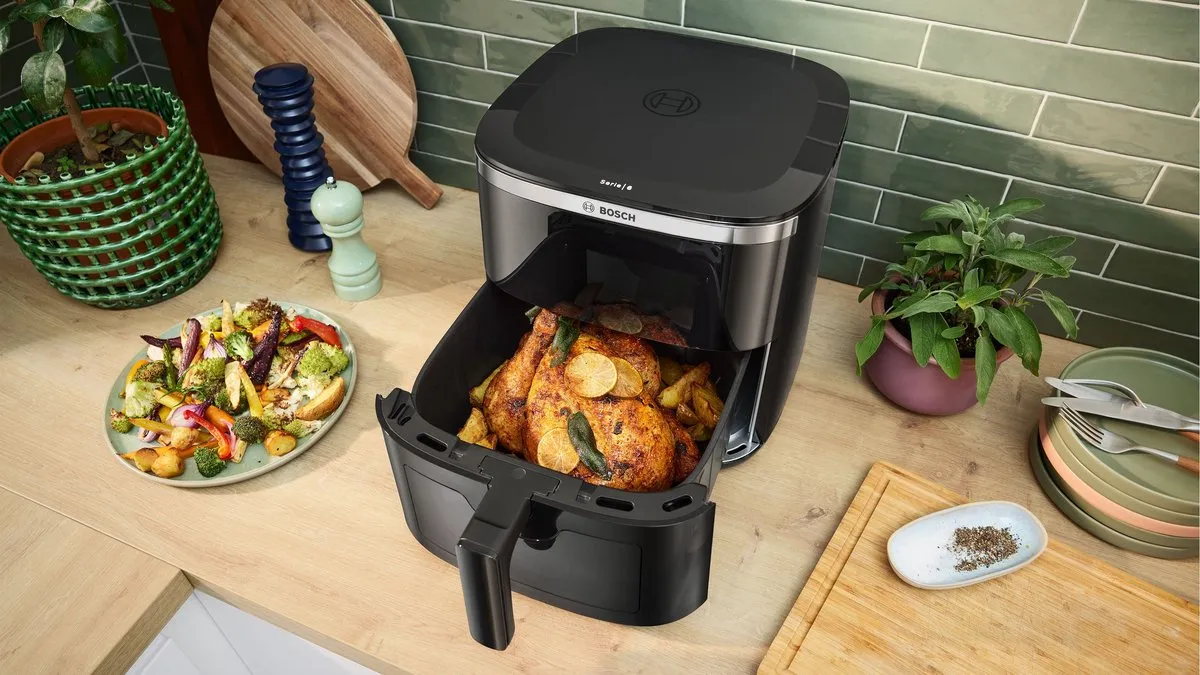 Bosch MAF671B0 Airfryer XXL 7,2L - 7 Programma's - 1800W - Zwart