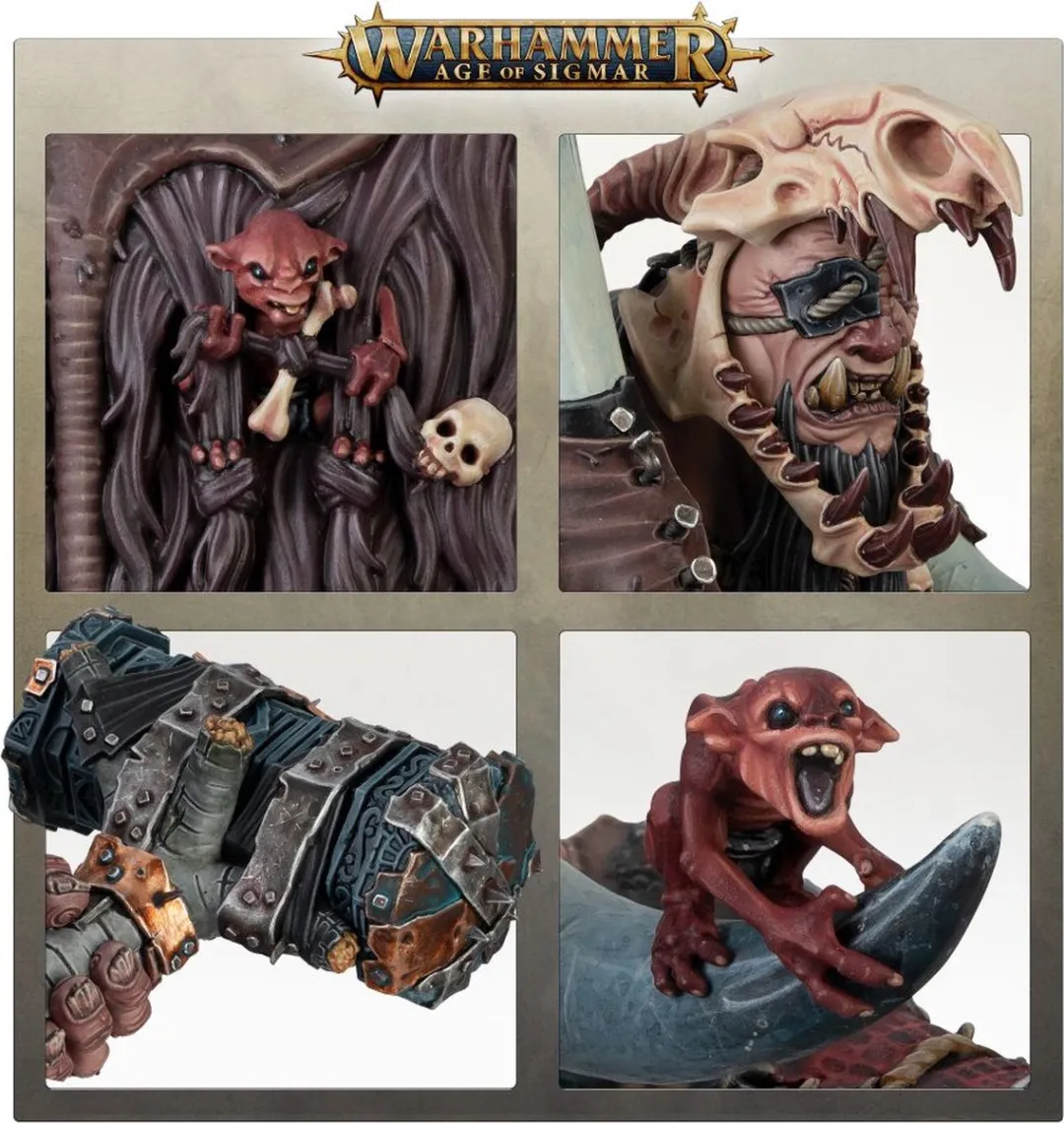 Games Workshop Sons of Behemat King Brodd - 167 Onderdelen