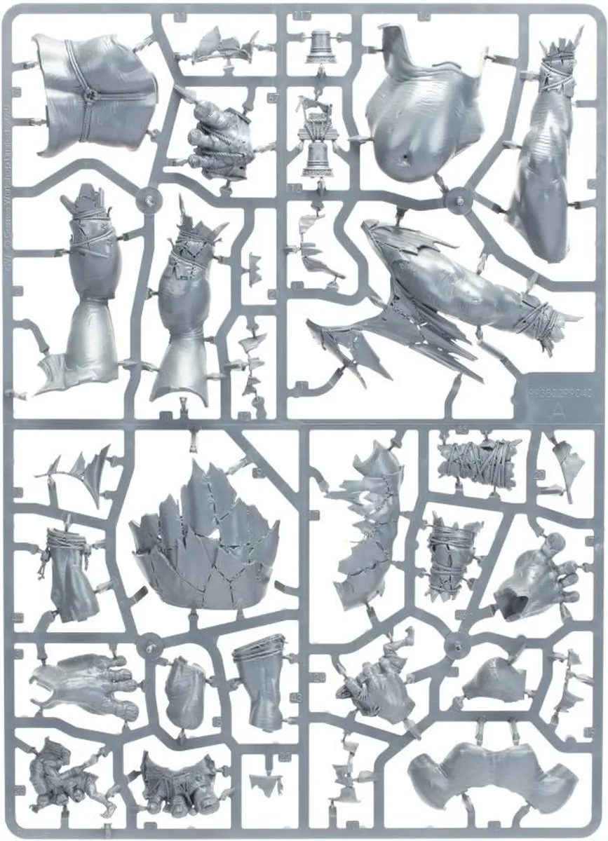 Games Workshop Sons of Behemat King Brodd - 167 Onderdelen