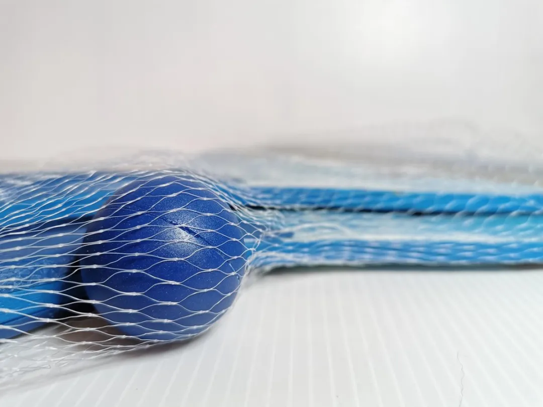 Beachbalset dolfijn blauw met bal  23,5x37x4cm