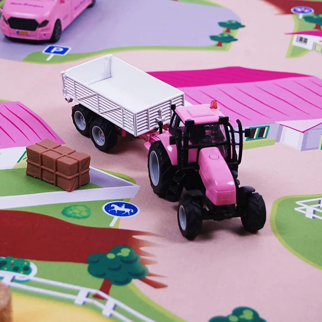Kids Globe Speelkleed Paarden Manege XXL - Bruin