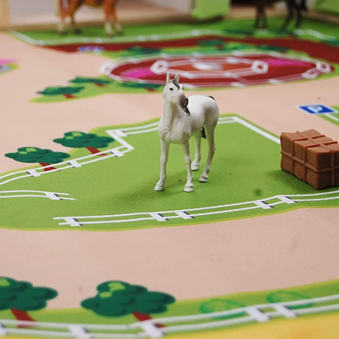Kids Globe Speelkleed Paarden Manege XXL