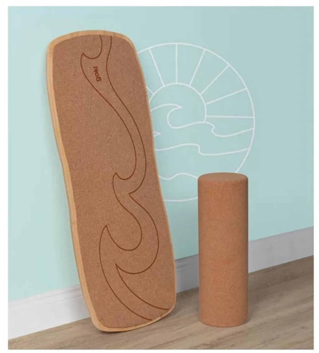 Goki Waikiki Beach Balanceerbord 60x24cm