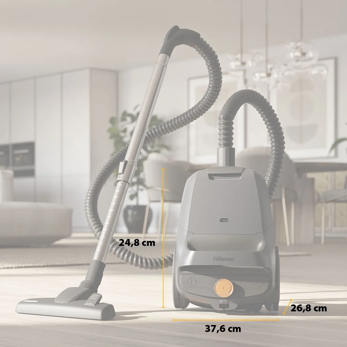 Tristar SZ-2330 Stofzuiger 700W - 2L Zwart