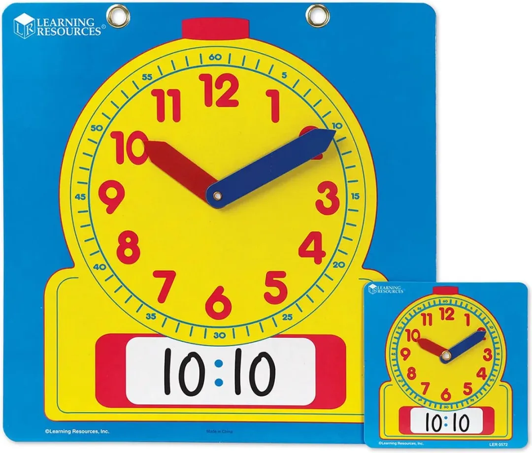 Learning Resources Schrijf & Wis Klok LER0573
