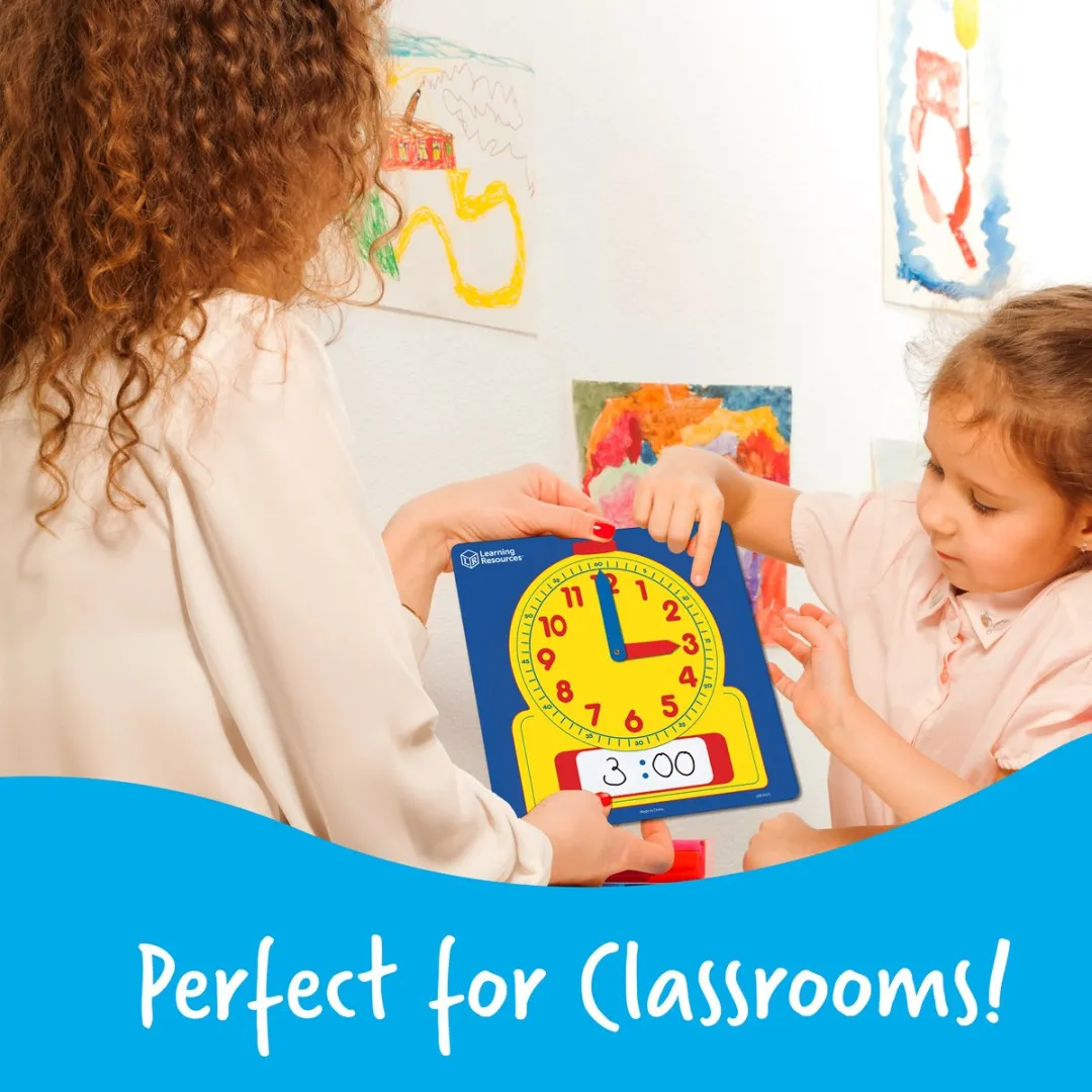 Learning Resources Schrijf & Wis Klok LER0573