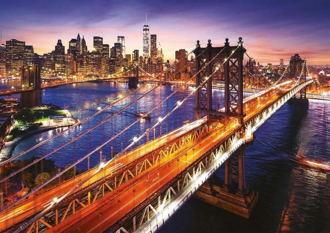 Educa Manhattan 3000 Stuks Puzzel - Meerkleurig