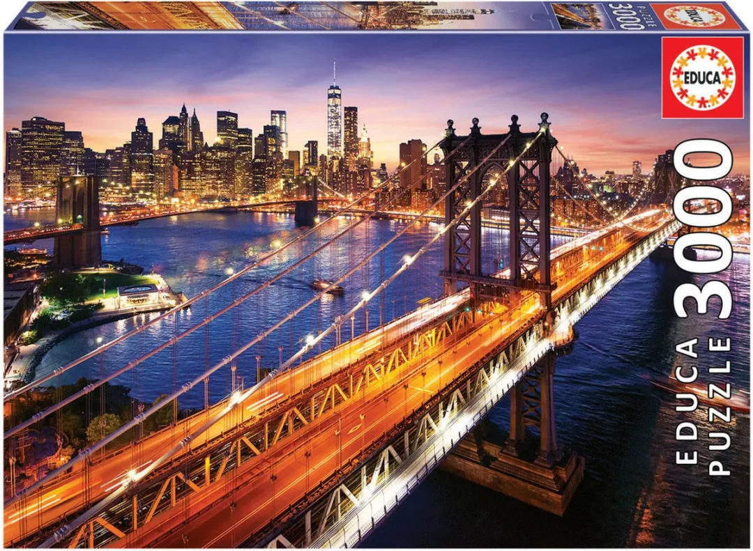 Educa Manhattan 3000 Stuks Puzzel