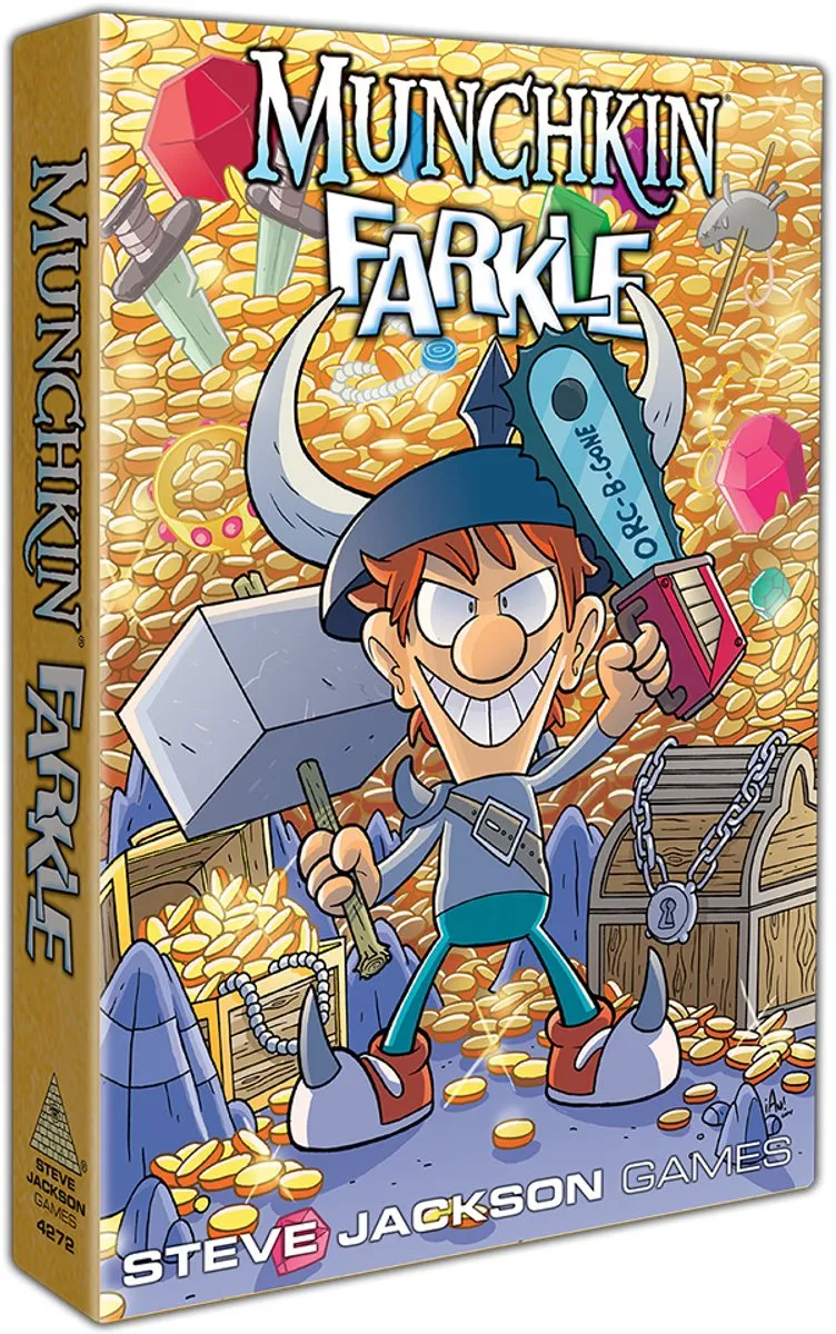 Steve Jackson Games Munchkin Farkle Kaartspel - 3-5 Spelers