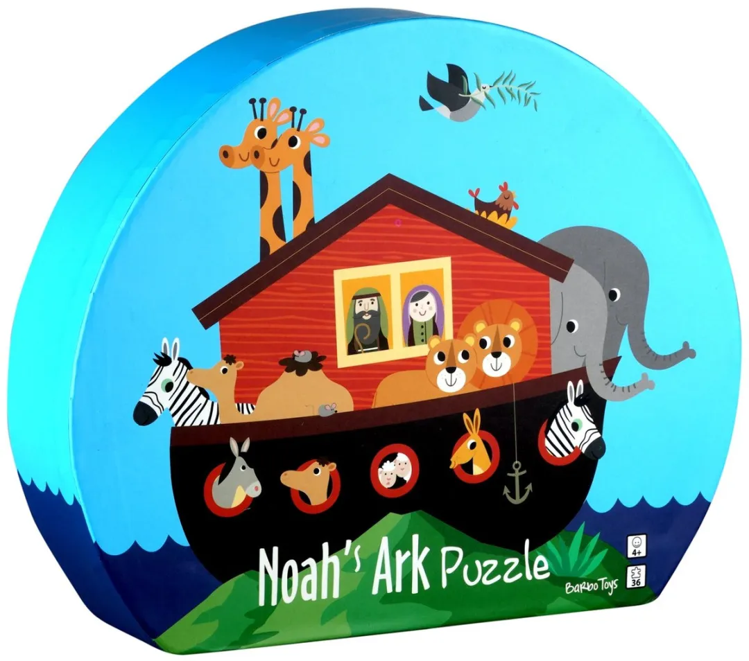 Barbo Toys Arka Noego Puzzel 36 Stuks - Meerkleurig