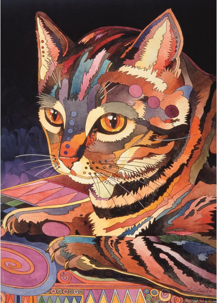 Heye puzzel dieren So Cosy Precious Animals - 1000 stukjes karton.