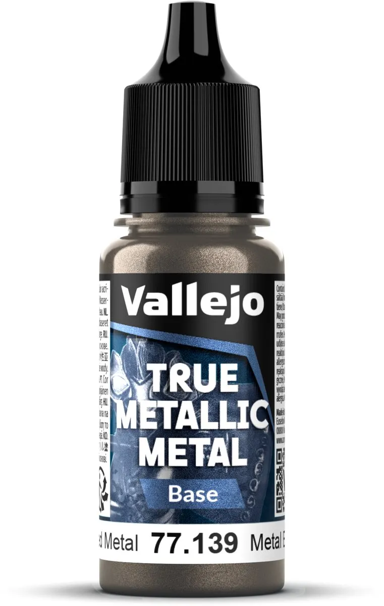 Vallejo Hobbyverf Acryl True Metallic Base 18ml