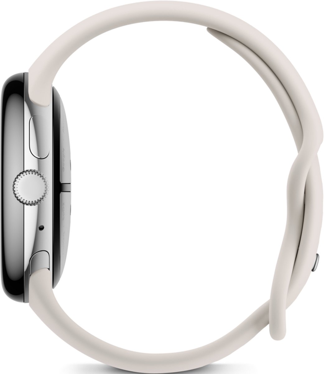 Google Pixel Watch 3 - Smartwatch - 45mm - Zilver/Wit