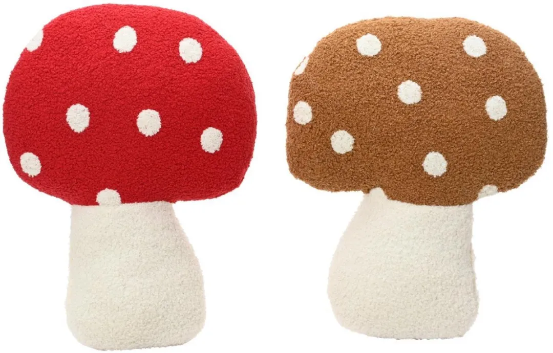 Decoris Kussen Paddenstoel Multicolor