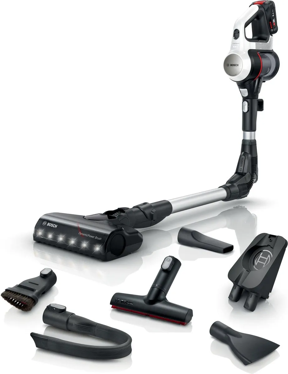 Bosch Unlimited 7 BSS711W Draadloze Steelstofzuiger