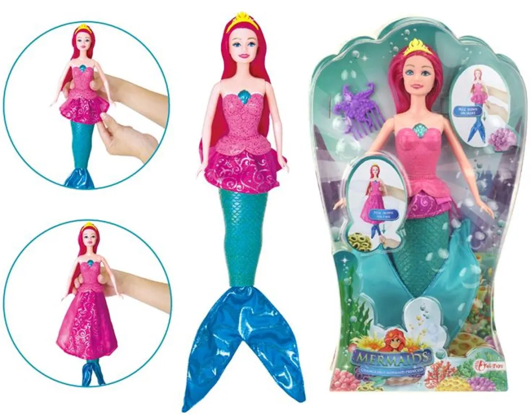 Toi-Toys Zeemeermin Tienerpop - Multi
