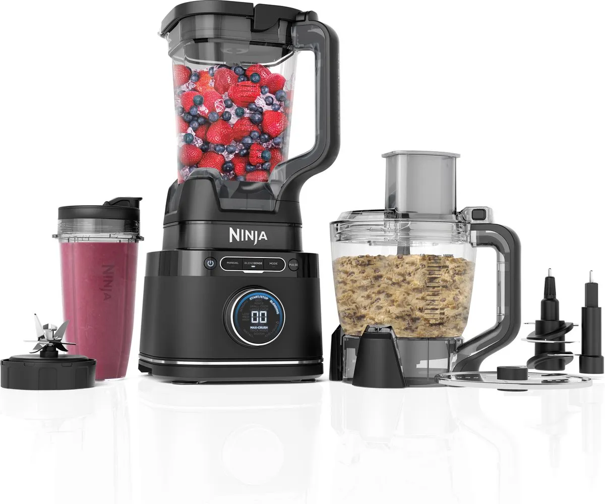 Ninja Detect 3-in-1 TB401EU Foodprocessor - 1200W - Zwart