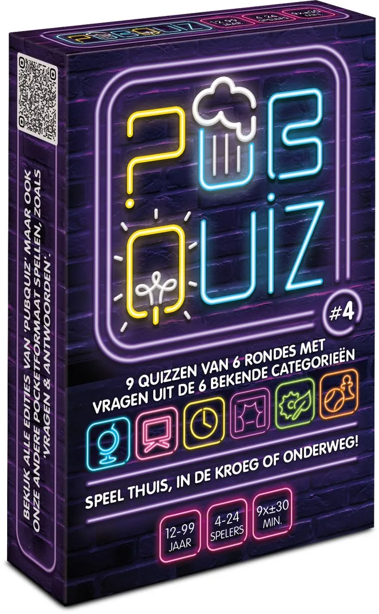 Pubquiz #4 & Party Quiz Combi-Deal - 528 Vragen