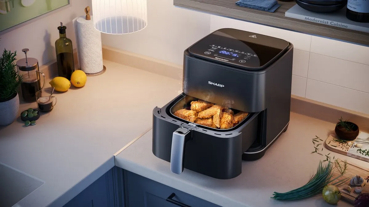 Sharp AF-GS552AE-B Airfryer 1650W - 5.5L - Zwart