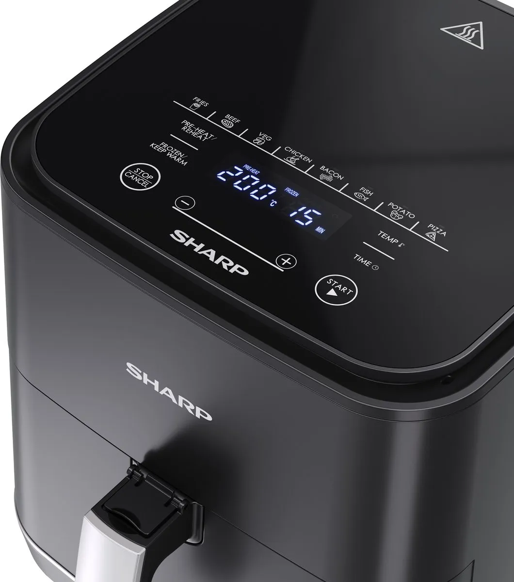 Sharp AF-GS552AE-B Airfryer 1650W - 5.5L - Zwart