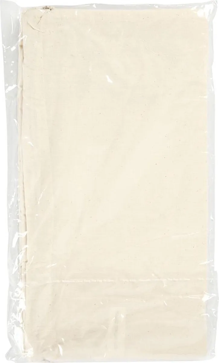 Creativ Company Katoenen Rugzak 37x41cm - Multicolor - 3 Stuks
