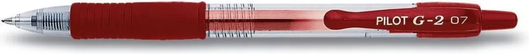 Pilot G-2 Donkerrood 0.7mm