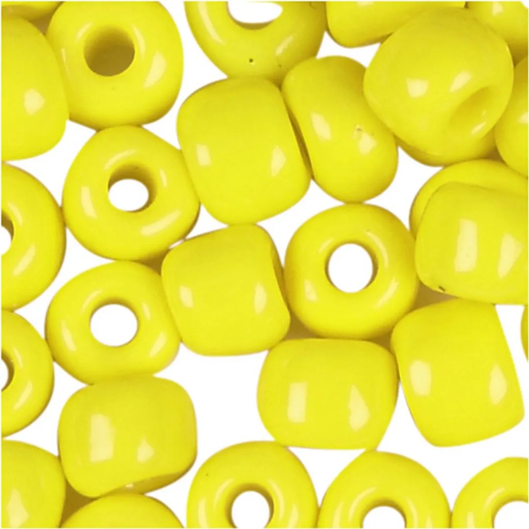 Creativ Company Rocailles 3mm Geel - 25 Stuks