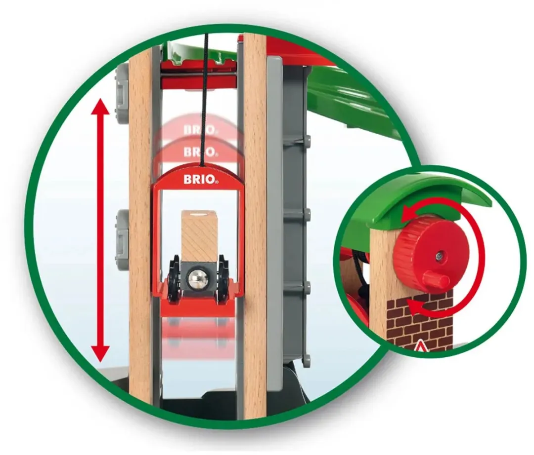 BRIO Lift & Load Set 33887 - 32 Stukken - Multicolor