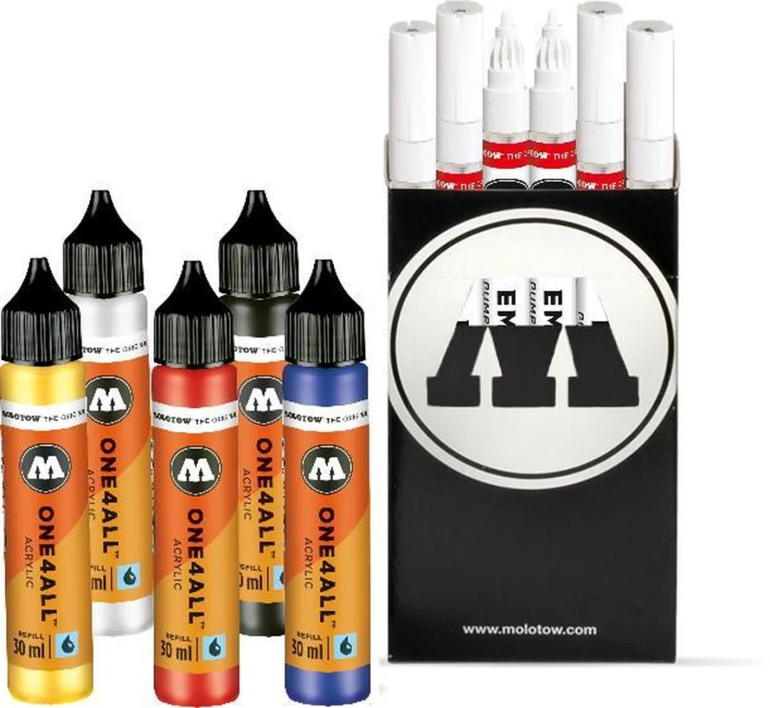 Molotow One4All Refill Marker Mix-Set