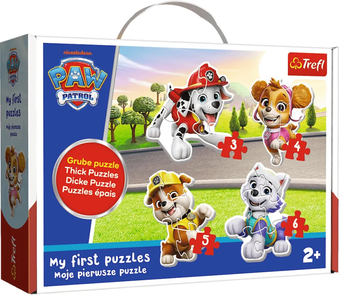 Trefl Stripfiguren Puzzle 6 Stuks