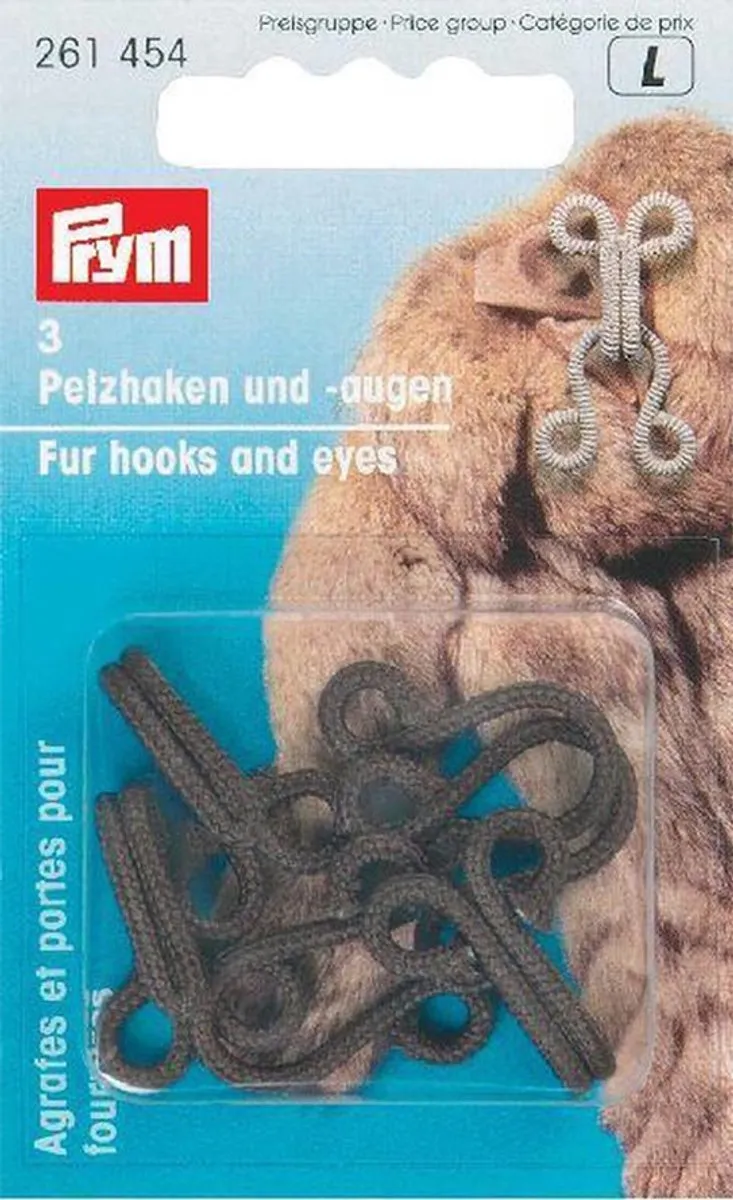 Prym Bonthaken en -ogen Set 3 Stuks - Beige