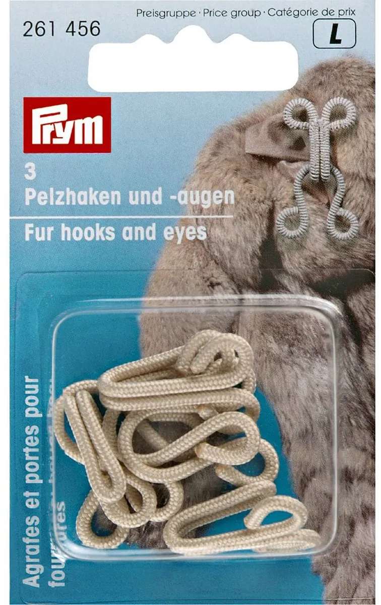 Prym Bonthaken en -ogen Set 3 Stuks - Beige