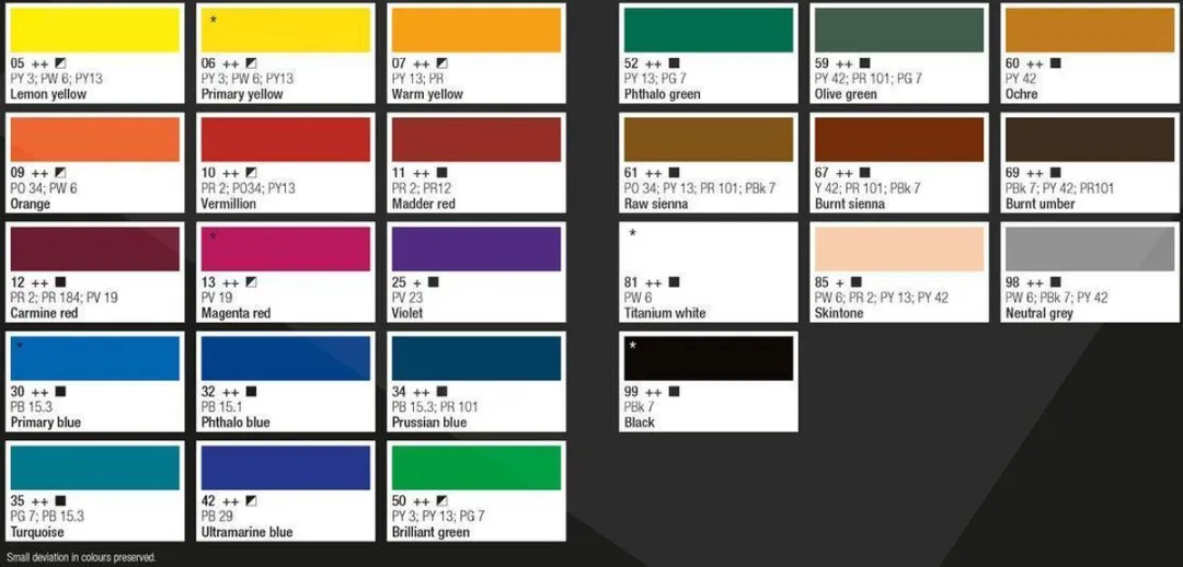 Creall Studio Acrylics Warm Yellow 250ml