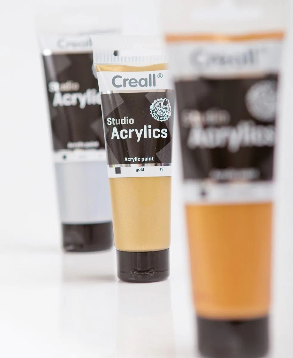 Creall Studio Acrylics Warm Yellow 250ml