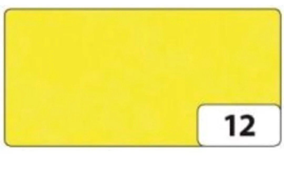 Folia Vliegerpapier Geel Transparant 70x100cm